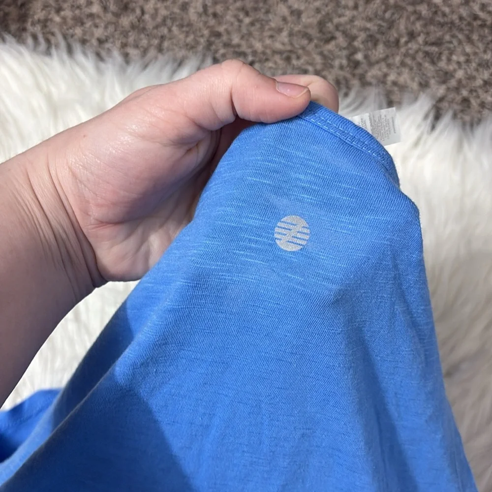 Flawed Z By Zella Blue Muscle Tank Size XS